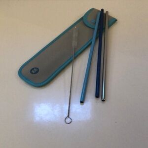 WW - Set of 3 Metal Straws